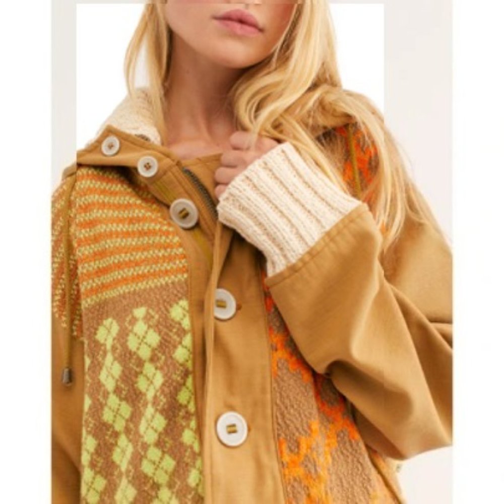 FREE PEOPLE Reno Knit Hooded Jacket - Picture 5 of 14